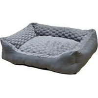 Produktbild von Nobby Hundebett Classic Diamond aus Plüsch Grau Größe S