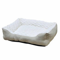 Produktbild von Nobby Hundebett Classic Diamond aus Plüsch in Beige Größe M