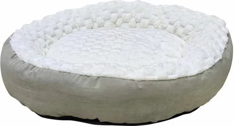 Nobby Hundebett Donut Classic Diamond aus Plüsch Größe L – Bild 1 von 4