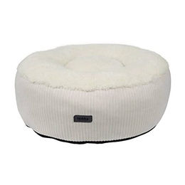 Nobby Hundebett Donut Kamba aus Cord in Beige Größe S – Bild 1 von 2