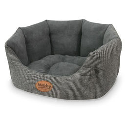 Produktbild von Nobby Hundebett Josi oval grau 45 x 40 x 19 cm