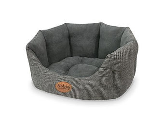 Nobby Hundebett Josi oval grau 55 x 50 x 21 cm – Bild 1 von 3
