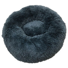 Produktbild von Nobby Hundebett Kuscheldonut aus Plüsch Blau Grau Ø 70 x 26 cm