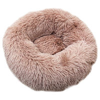 Produktbild von Nobby Hundebett Kuscheldonut aus Plüsch in Altrosa Ø 50 x 20 cm