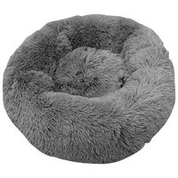 Produktbild von Nobby Hundebett Kuscheldonut Esla aus Plüsch Grau Ø 70 x 26 cm