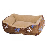 Produktbild von Nobby Hundebett Lissi eckig Classic braun 70x60cm aus Polyester - 1 Stk.