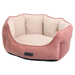 Produktbild von Nobby Hundebett Majid oval pfirsich 65 x 57 x 22 cm
