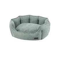 Produktbild von Nobby Hundebett Nevis oval grün 86 x 70 x 24 cm
