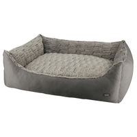 Produktbild von Nobby Hundebett Riwu eckig in Taupe 80 x 70 x 23 cm