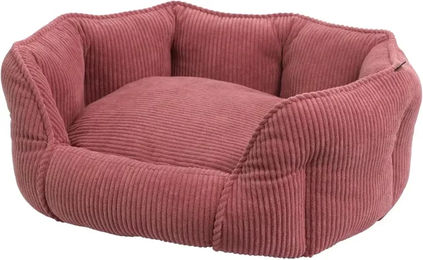 Nobby Hundebett Salia Komfortbett oval Berry Rosa Größe L 65 x 57 x 22 cm – Bild 1 von 3