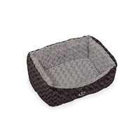 Produktbild von Nobby Hundebett Seoli aus Plüsch in Grau 60 x 48 x 19 cm