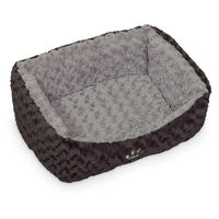 Produktbild von Nobby Hundebett Seoli aus Plüsch in Grau Größe L