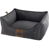 Produktbild von Nobby Hundebett Zalo eckig grau aus Oxford-Gewebe 45 x 40 x 18 cm