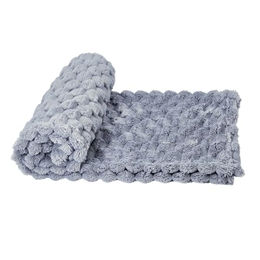 Nobby Hundedecke Diamond aus Fleece grau Größe L – Bild 1 von 2