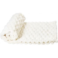 Produktbild von Nobby Hundedecke Diamond Classic Fleece in Beige Weiß Größe L 100 x 150 cm