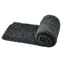 Produktbild von Nobby Hundedecke Fleece dunkelgrau 100 x 150 cm