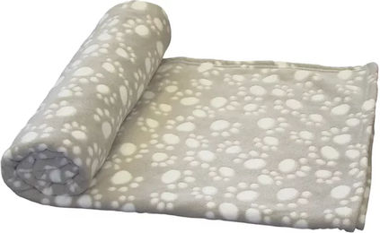 Nobby Hundedecke Fleece Plaid EMMI Classic beige 100x150cm – Bild 1 von 5