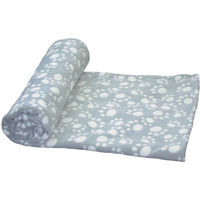 Produktbild von Nobby Hundedecke Fleece Plaid EMMI Classic grau 50x75 cm