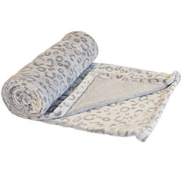 Nobby Hundedecke Fleece Plaid Lorik Grau 150 x 100 cm – Bild 1 von 2