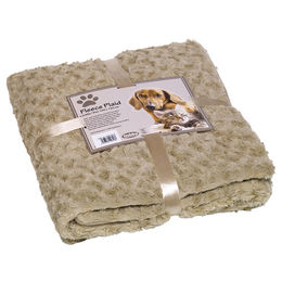Nobby Hundedecke Fleece Plaid Super Soft beige Größe M – Bild 1 von 1