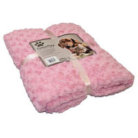 Produktbild von Nobby Hundedecke Fleece Plaid Super Soft Rosa Größe M