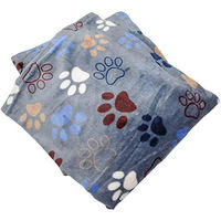 Produktbild von Nobby Hundedecke Lissi Classic aus Fleece in Grau 100 x 150 cm - 100 cm