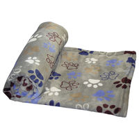 Produktbild von Nobby Hundedecke Lissi Classic Fleece Grau 50 x 75 cm