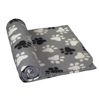 Produktbild von Nobby Hundedecke Pippa Classic Fleece Grau Größe L 50 x 75 cm - 1 Stk.