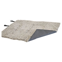 Nobby Hundedecke Rollup Teddy Classic Plüsch grau 70x100 cm – Bild 1 von 3
