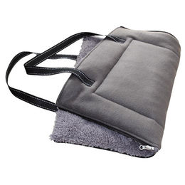 Nobby Hundedecke Shanta eckig grau aus Plüsch 60 x 40 cm – Bild 1 von 2