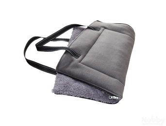 Nobby Hundedecke Shanta grau aus Polyester – Bild 1 von 1