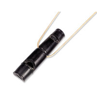 Produktbild von Nobby Hundedressurpfeife aus Büffelhorn zwei-Ton 9 cm - 9 cm