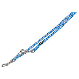 Produktbild von Nobby Hundeführleine Camouflage Hellblau aus Nylon Größe L 200 cm - 2 m