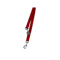 Produktbild von Nobby Hundeführleine Classic aus Nylon in Rot Größe L mit 200 cm Länge