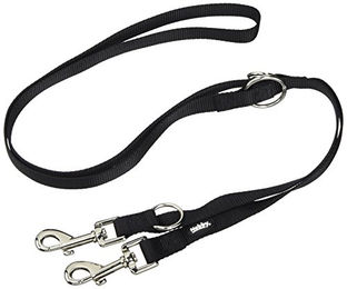 Nobby Hundeführleine Classic aus Nylon Schwarz Größe L – Bild 1 von 4