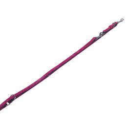 Produktbild von Nobby Hundeführleine Velours Kirsche Rosa 2 m S-M - 2 m