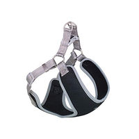 Produktbild von Nobby Hundegeschirr Black Mesh Reflect Grau Größe L