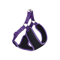 Produktbild von Nobby Hundegeschirr Black Mesh Reflect Lila Größe L