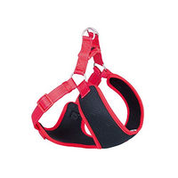 Produktbild von Nobby Hundegeschirr Black Mesh Reflect Rot Größe L 41-46 cm