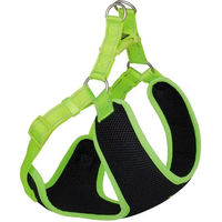 Produktbild von Nobby Hundegeschirr Black Mesh Reflect Schwarz Gelb Größe S