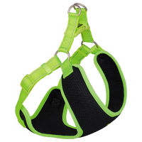 Produktbild von Nobby Hundegeschirr Black Mesh Reflect Schwarz Gelb Größe XS
