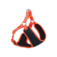 Produktbild von Nobby Hundegeschirr Black Mesh Reflect Schwarz Orange Größe S aus Polyester