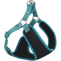 Produktbild von Nobby Hundegeschirr Black Mesh Reflect Türkis 58-69cm - 1 Stk.