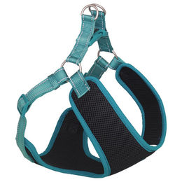Nobby Hundegeschirr Black Mesh Reflect Türkis Größe XS – Bild 1 von 3