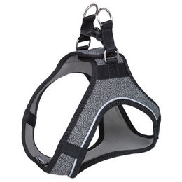 Nobby Hundegeschirr Cayo Grau Größe M-L aus Polyester – Bild 1 von 3