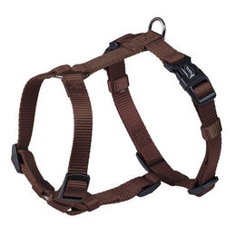 Nobby Hundegeschirr Classic aus Nylon in Braun mit 30-50 cm Brustumfang – Bild 1 von 2