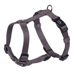 Nobby Hundegeschirr Classic aus Nylon in Grau mit Brustumfang 30-50 cm – Bild 1 von 3