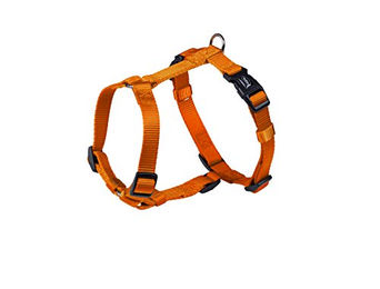 Nobby Hundegeschirr Classic aus Nylon in Orange Größe XS für kleine Hunde mit Brustumfang 20-35 cm – Bild 1 von 3