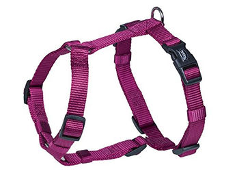 Nobby Hundegeschirr Classic L-XL Himbeere aus Nylon für großen Brustumfang 70-90 cm – Bild 1 von 2