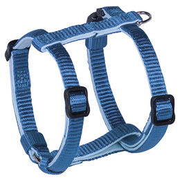 Nobby Hundegeschirr Classic Preno Mini aus Nylon für Welpen in Blau XS 30-40cm - 1 Stk. – Bild 1 von 2